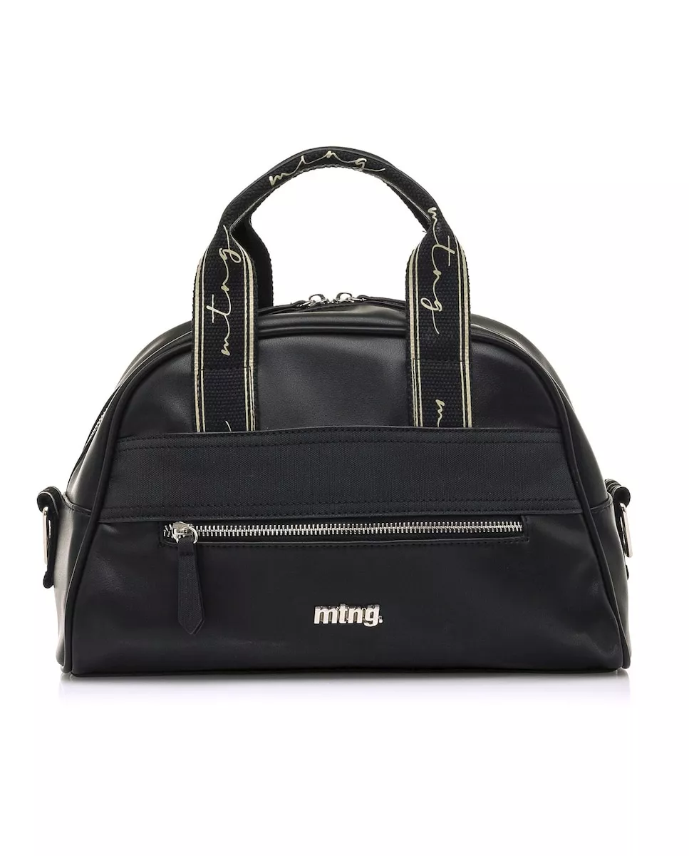 Mustang - Bolso De Mano En Color Negro Con Cierre De Cremallera barato