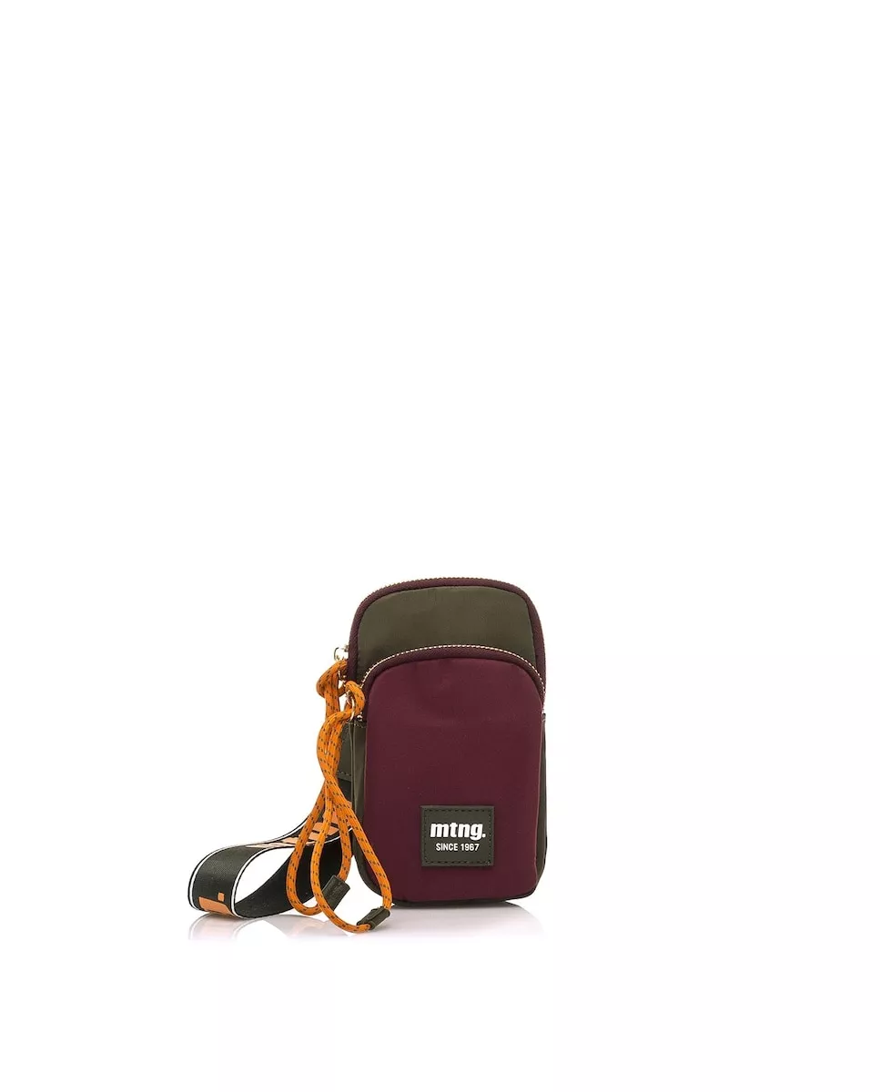 Mustang - Bolso Para Móvil De Mujer En Tejido De Color Burdeos Con Cremallera En Oferta Mustang - Bolso Para Móvil De Mujer En Tejido De Color Burdeos Con Cremallera Barato