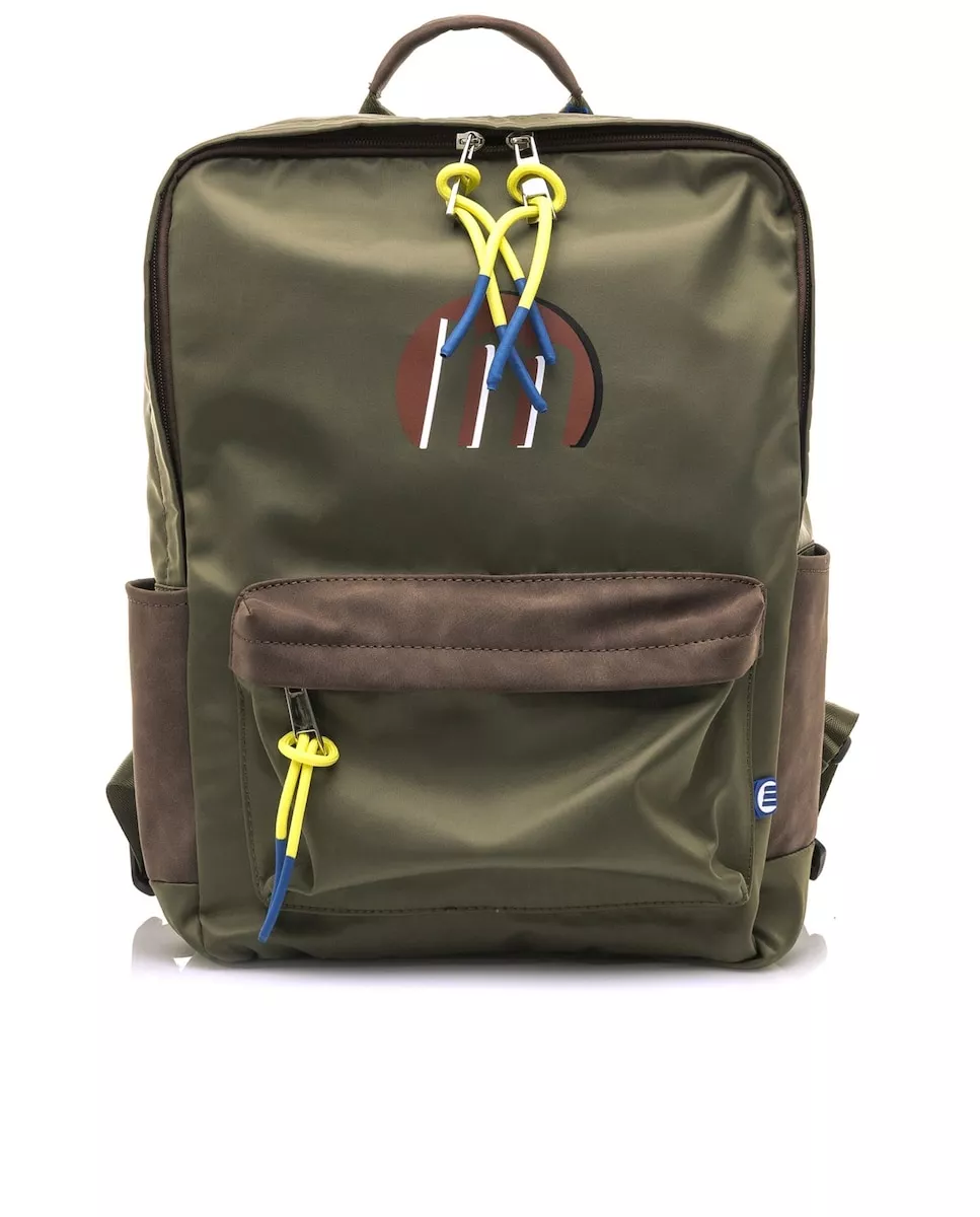 Mustang - Mochila De Hombre En Tejido De Color Verde Con Bolsillo Frontal barato