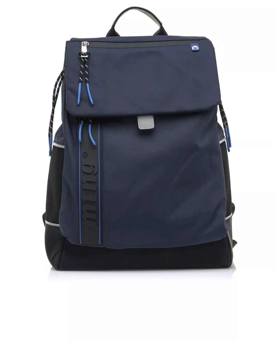 Mustang - Mochila De Hombre Estilo Deportivo De Color Azul Con Solapa barato