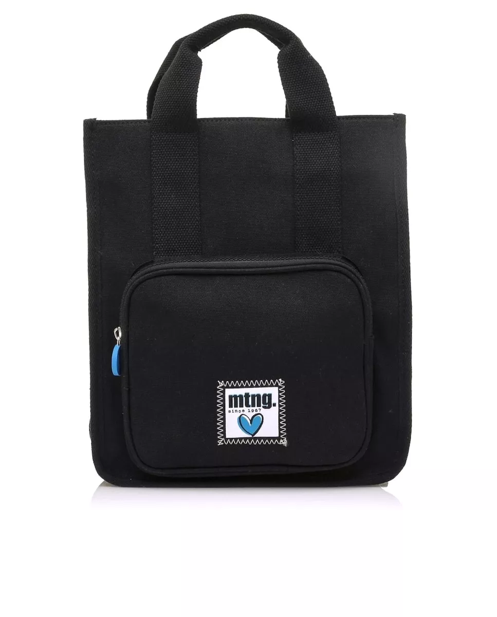 Mustang - Mochila De Mujer En Tejido De Color Negro Con Asa Doble En Oferta Mustang - Mochila De Mujer En Tejido De Color Negro Con Asa Doble Barato