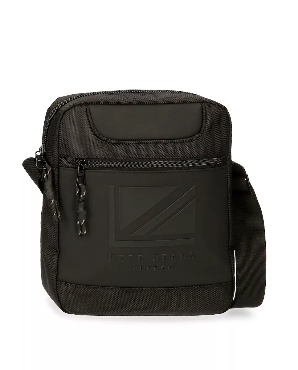 Pepe Jeans - Bandolera De Hombre Bromley Color Negro Porta Tablet barato