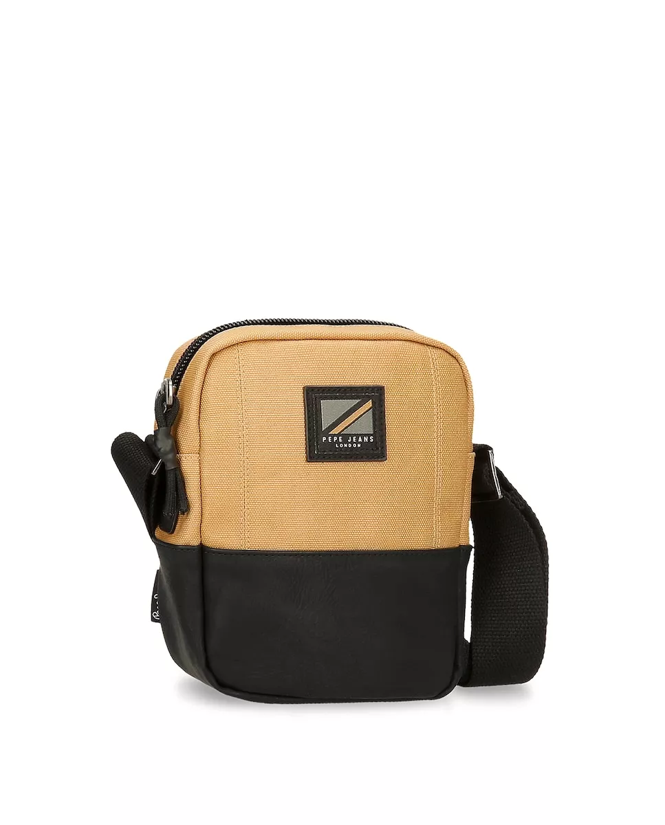 Pepe Jeans - Bandolera De Hombre Pequeña East End Color Natural barato