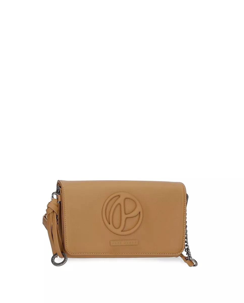 Pepe Jeans - Bandolera De Mujer Mara Color Mostaza Con Solapa En Oferta Pepe Jeans - Bandolera De Mujer Mara Color Mostaza Con Solapa Barato