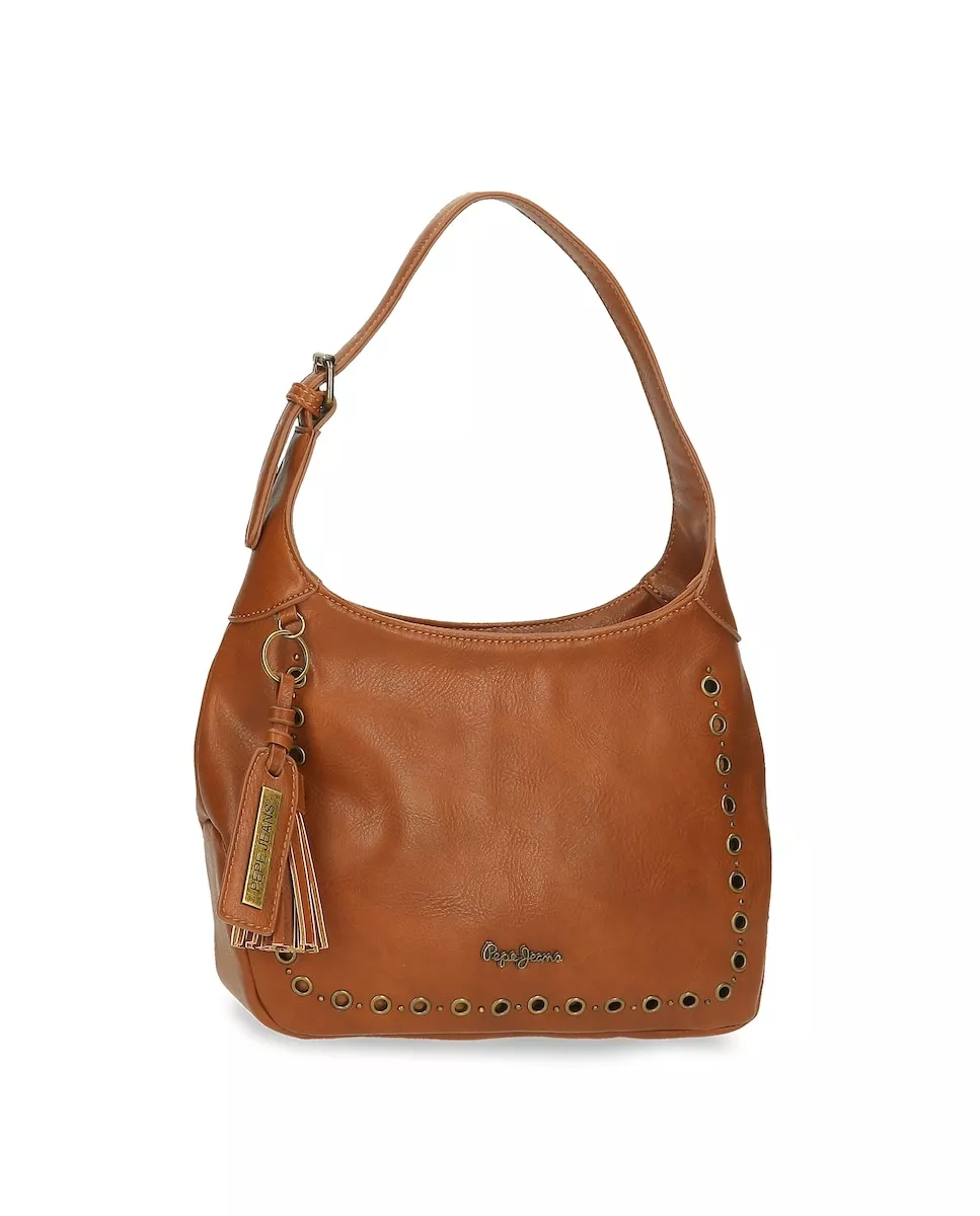 Pepe Jeans - Bolso De Hombro Camper Color Cuero Con Bandolera Ajustable barato