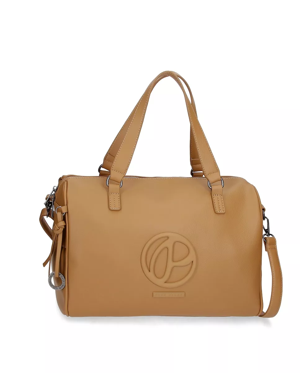 Pepe Jeans - Bolso De Mano Mara Color Mostaza Tipo Bowling barato