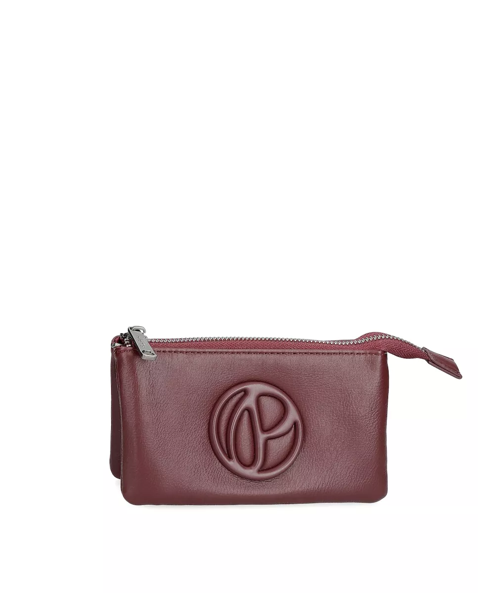 Pepe Jeans - Neceser De Mujer Con Tres Compartimentos Mara Color Burdeos barato