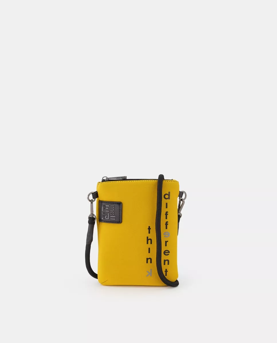Pepe Moll - Bolso Para Móvil De Neopreno En Tono Mostaza En Oferta Pepe Moll - Bolso Para Móvil De Neopreno En Tono Mostaza Barato