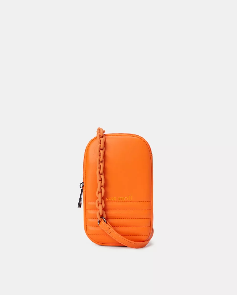 Pepe Moll - Bolso Para Móvil En Naranja Con Cremallera barato