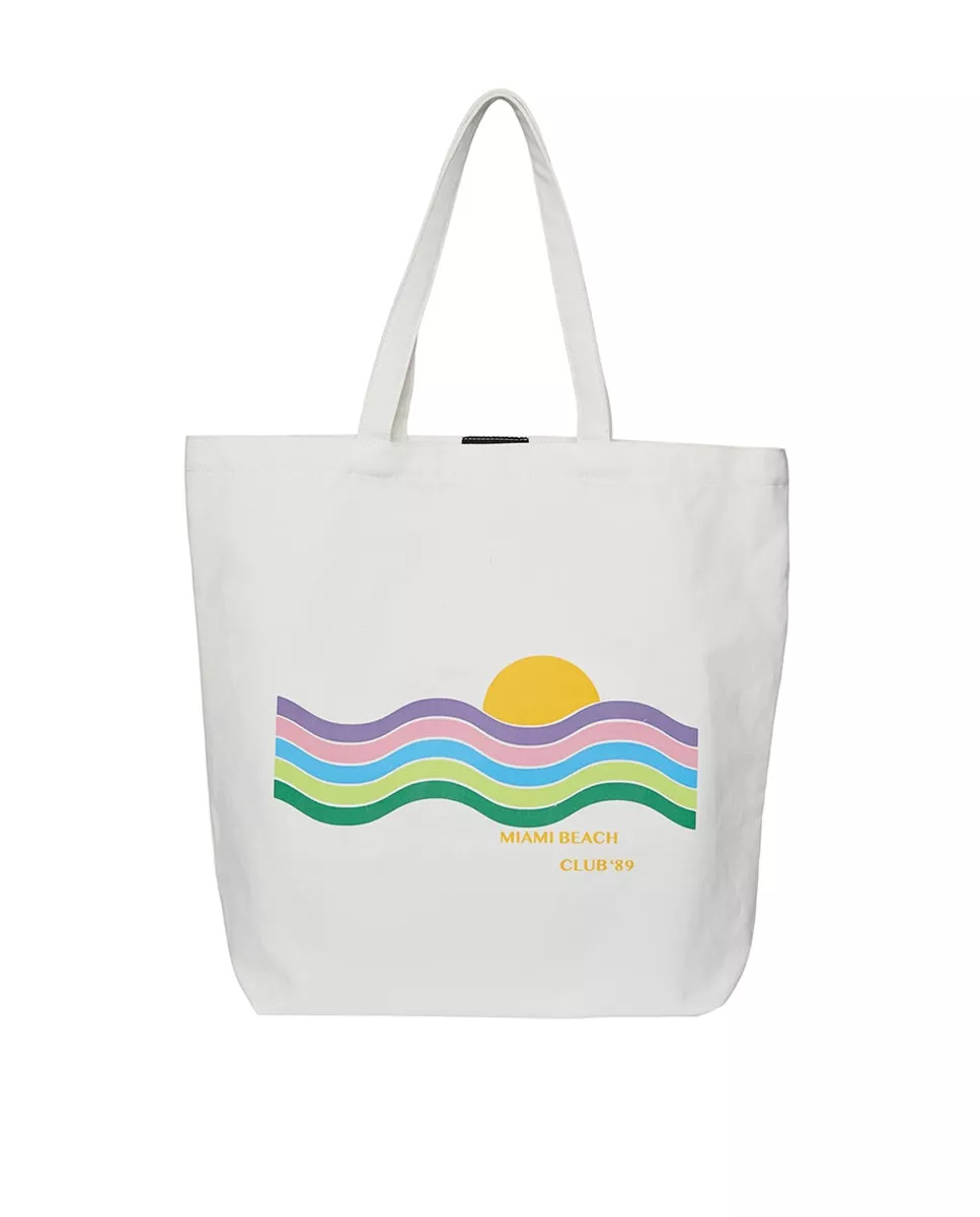 Pieces - Bolso Shopping Bag De Tela barato