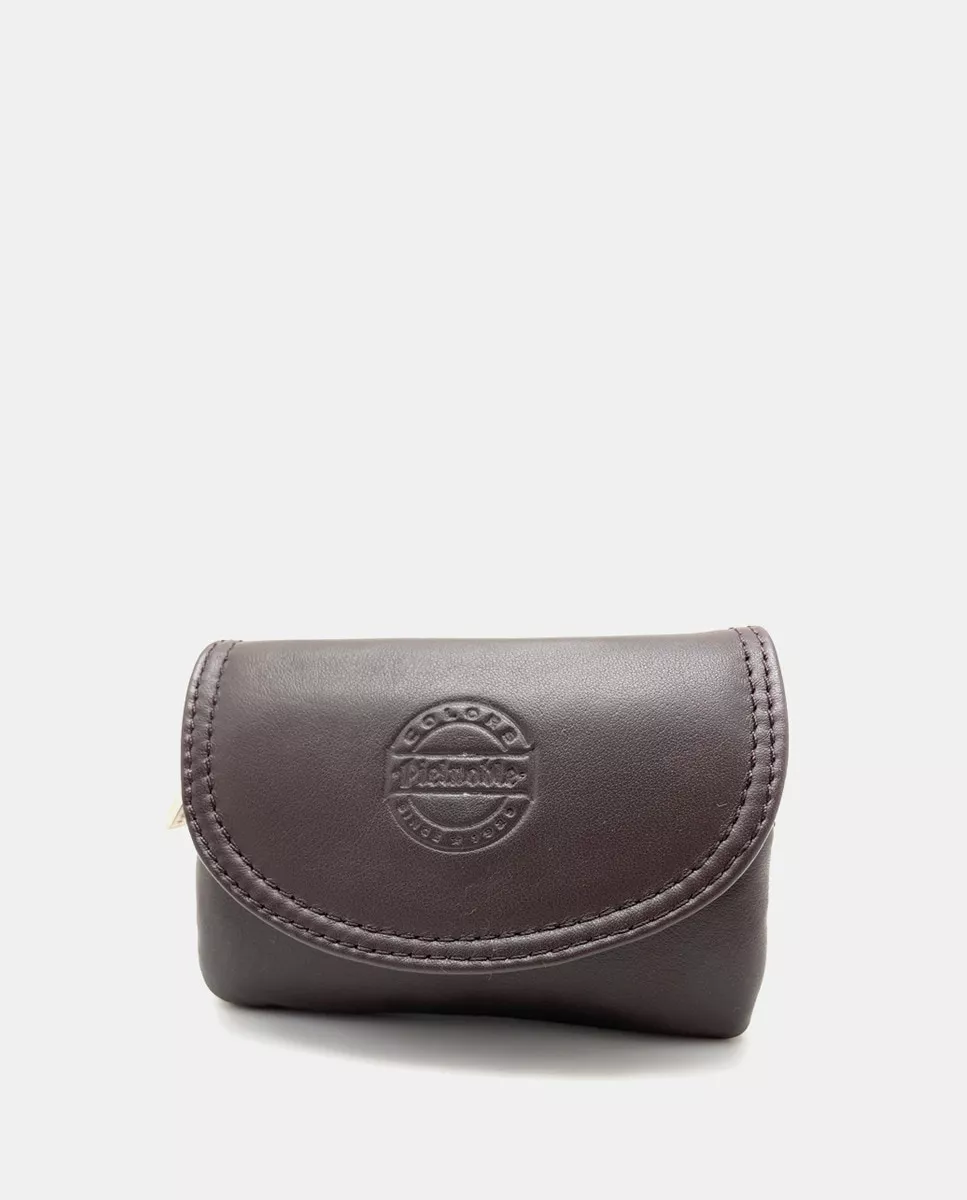 Pielnoble - Monedero De Piel En Marrón Con Solapa Y Cremallera En Oferta Pielnoble - Monedero De Piel En Marrón Con Solapa Y Cremallera Barato