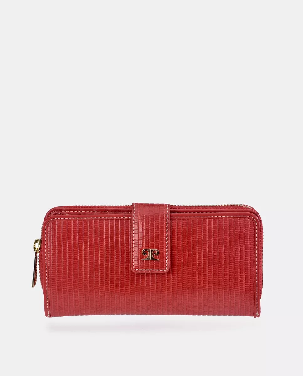 Pierre Cardin - Cartera Grande En Rojo Con Capacidad Para Doce Tarjetas En Oferta Pierre Cardin - Cartera Grande En Rojo Con Capacidad Para Doce Tarjetas Barato