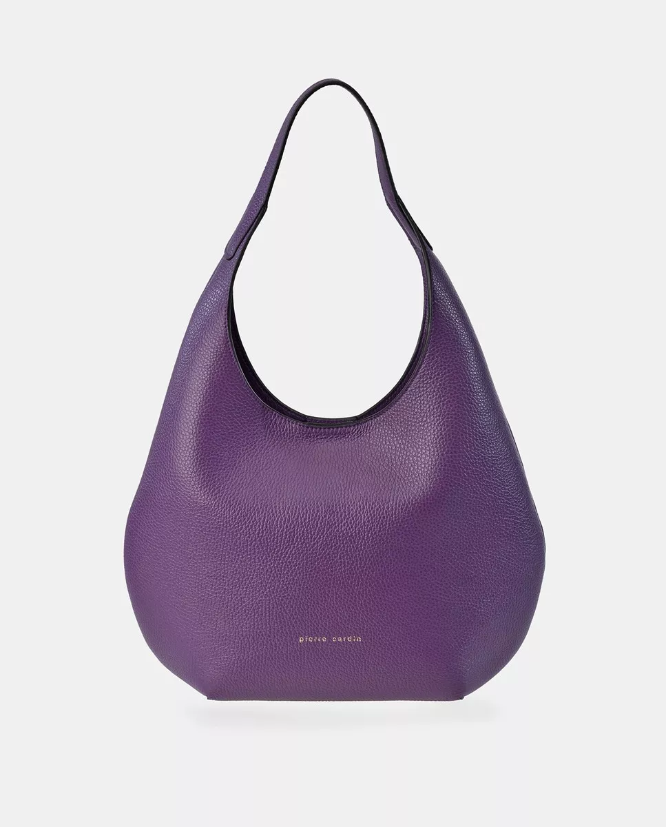 Pierre Cardin - Hobo De Piel Morado barato