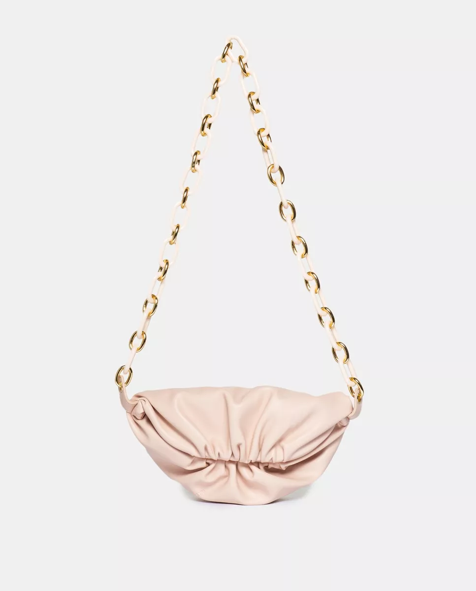 Robert Pietri - Bandolera Fruncida En Rosa Con Boquilla En Oferta Robert Pietri - Bandolera Fruncida En Rosa Con Boquilla Barato