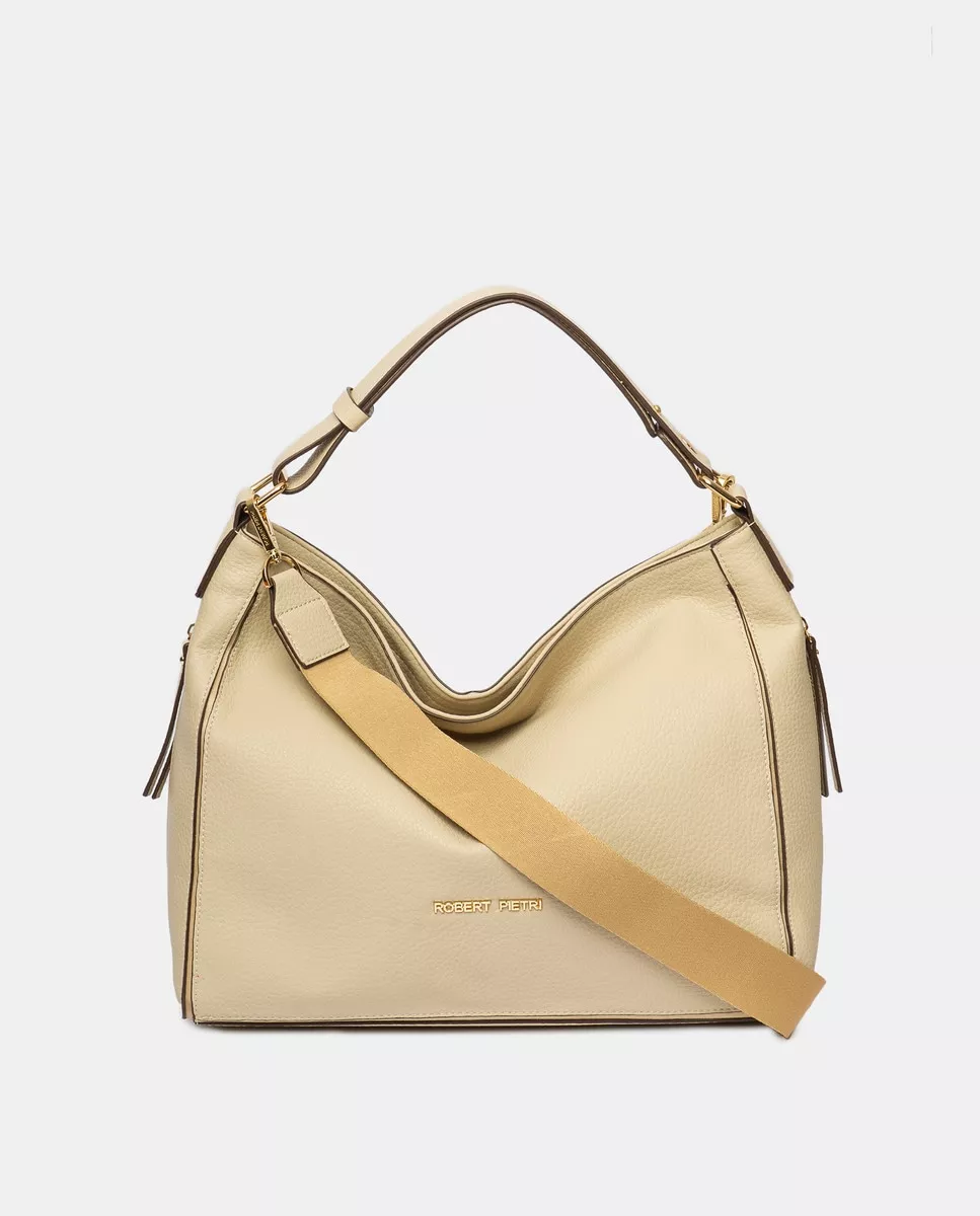 Robert Pietri - Hobo Grande En Beige Con Cierre Cremallera barato