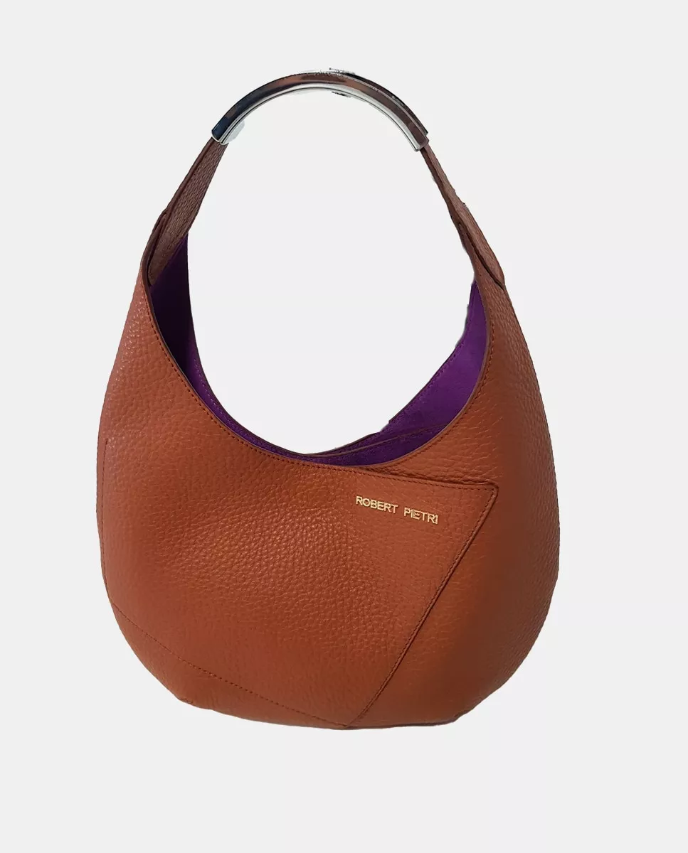 Robert Pietri - Hobo Pequeño En Camel Con Bolsillo Interior barato