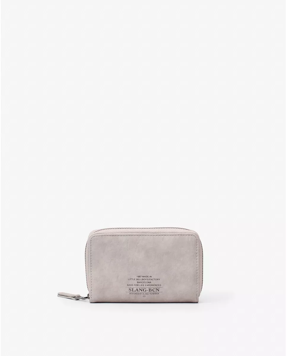 Slang - Cartera Mediana Efecto Piel En Topo Con Múltiples Departamentos barato