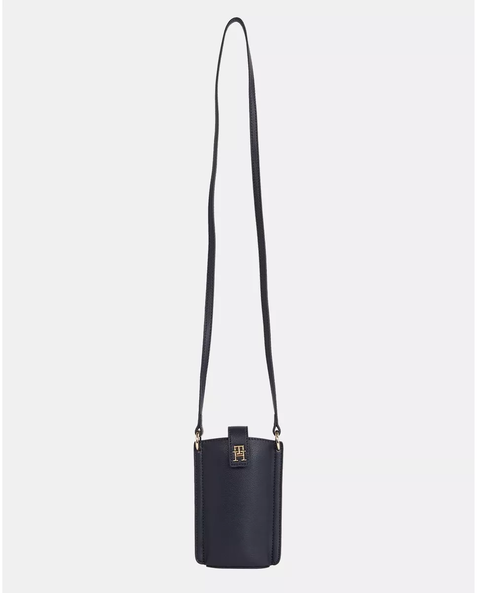 Tommy Hilfiger - Bolso Para El Móvil En Azul Marino Con Cierre De Botón Imantado barato