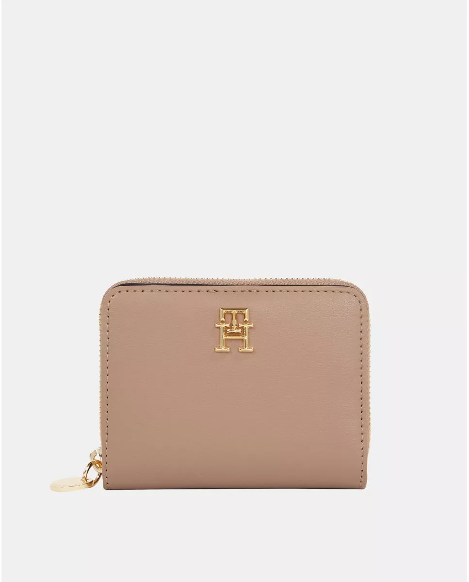 Tommy Hilfiger - Cartera Pequeña En Tono Maquillaje Con Cierre De Cremallera barato