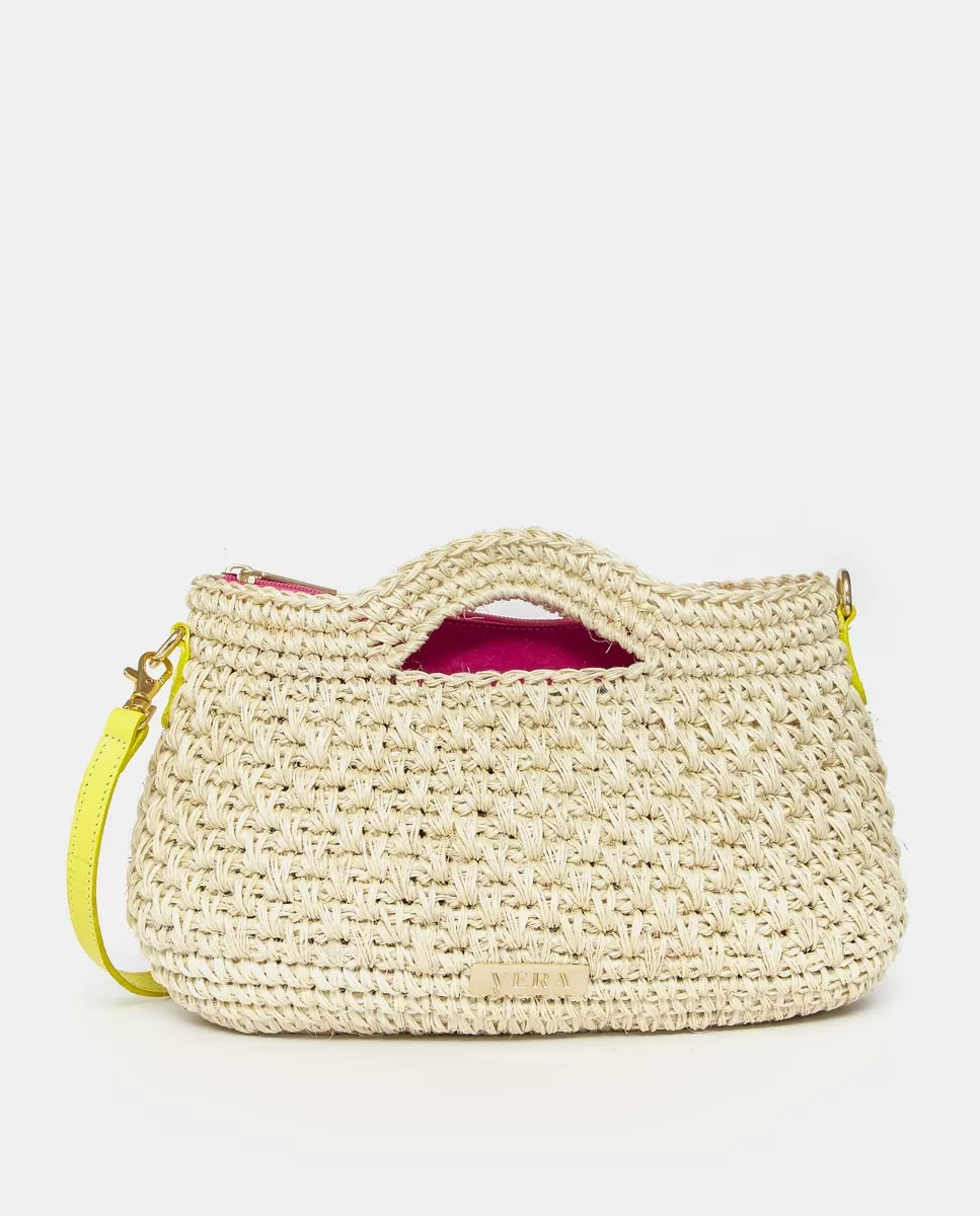 Vera - Bolso De Mano En Fibras Naturales Hecho En Colombia barato
