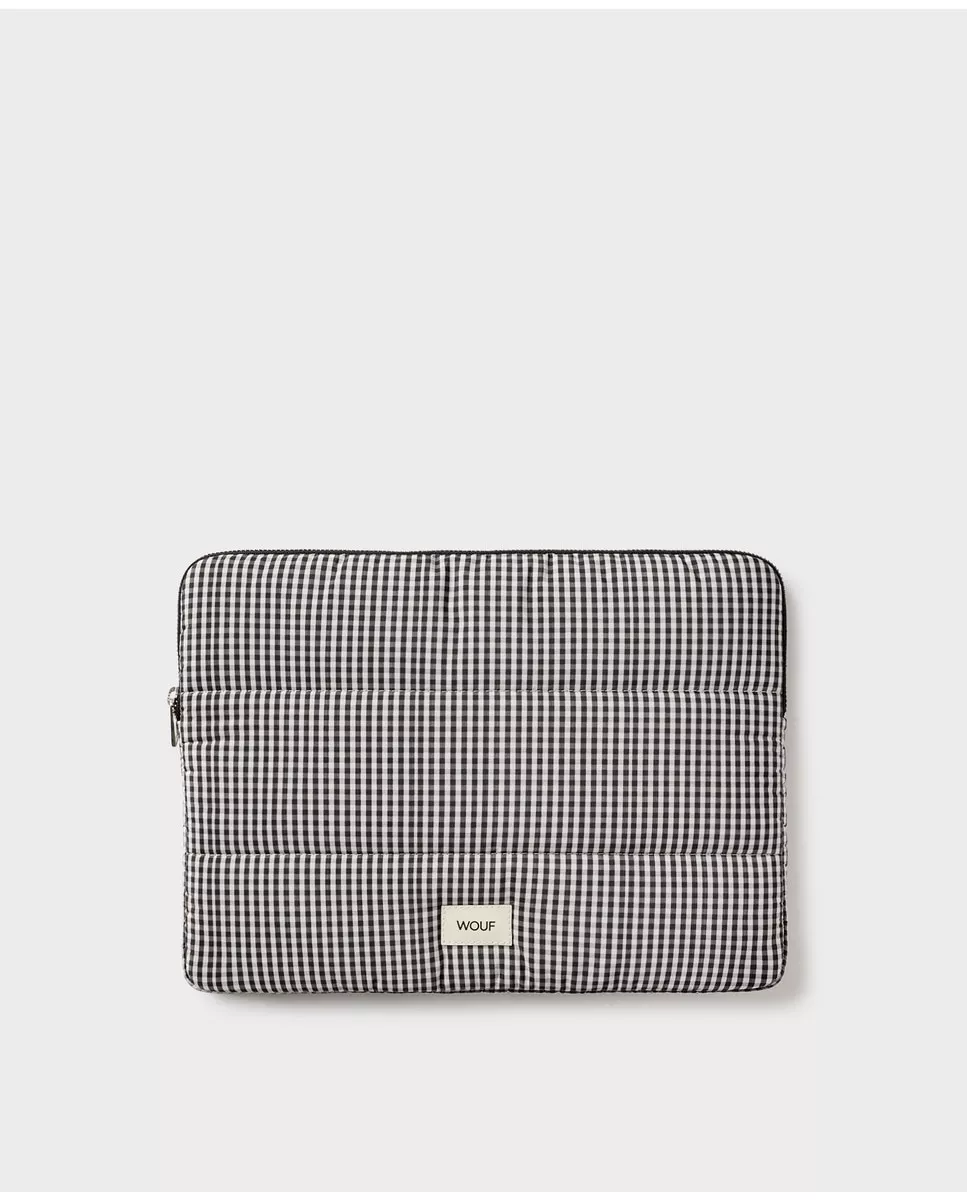 Wouf - Funda De Portátil Reciclada De 13-14 Pulgadas Con Estampado Vichy barato