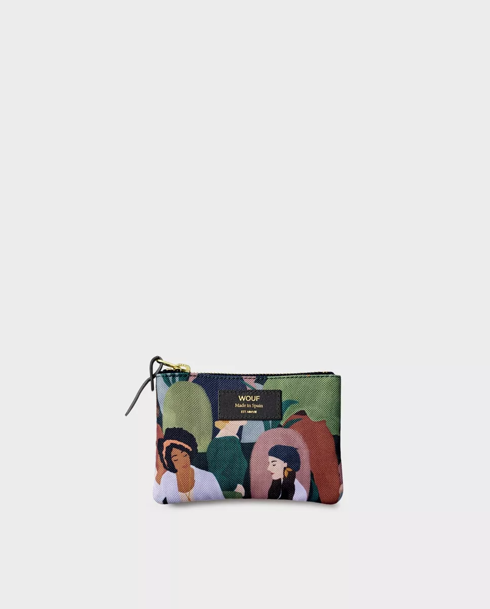 Wouf - Pouch Pequeño Gina De Poliéster Reciclado Con Print Multicolor De Mujeres barato